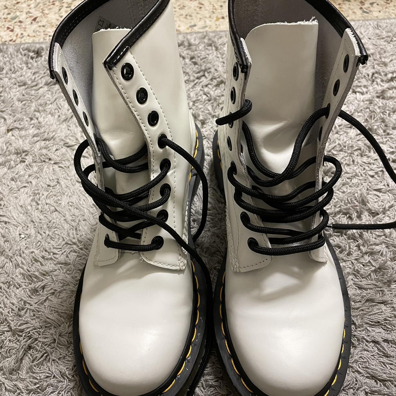 knock off white doc martens