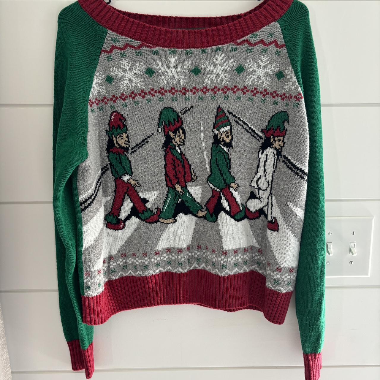 The beatles ugly christmas on sale sweater