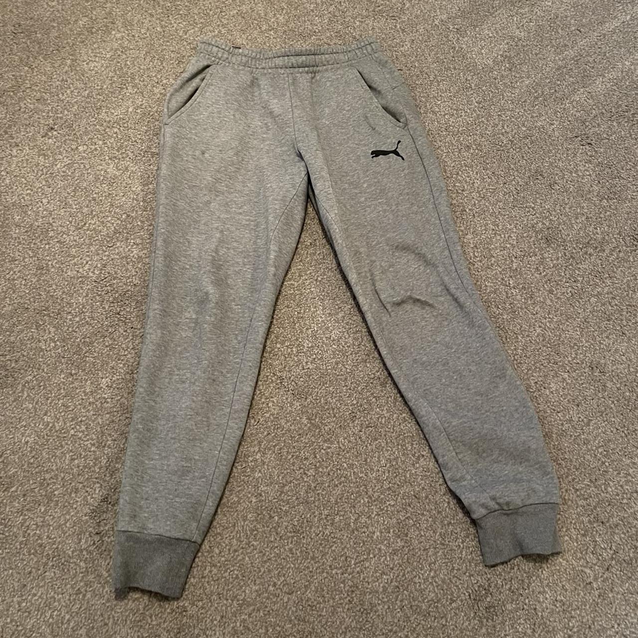 Puma Men's Grey Joggers-tracksuits | Depop