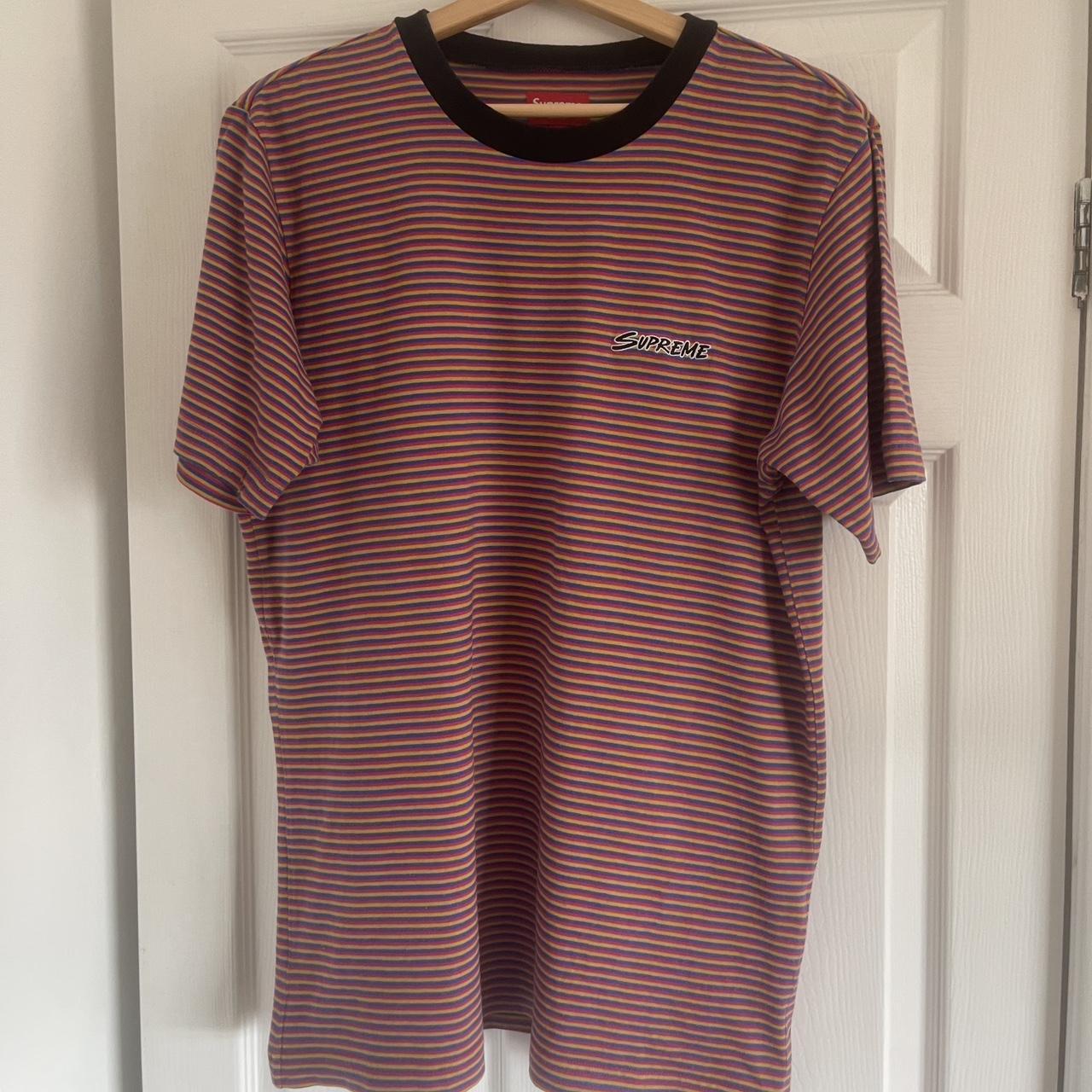 Supreme multi stripe tee online