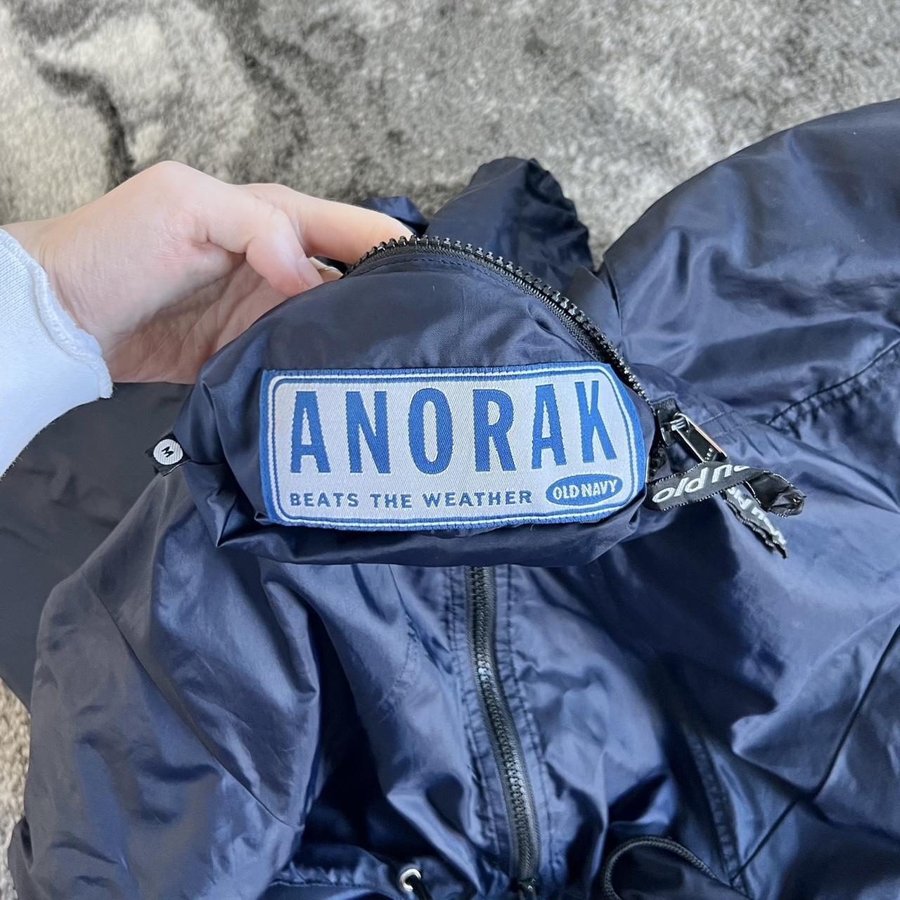 Old navy anorak windbreaker best sale