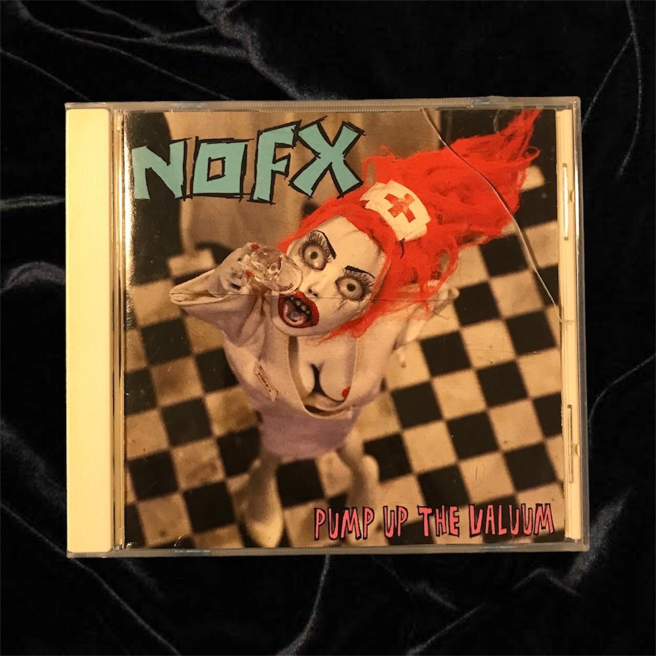 NOFX Pump Up The Valuum CD Plays good. Minimal... Depop