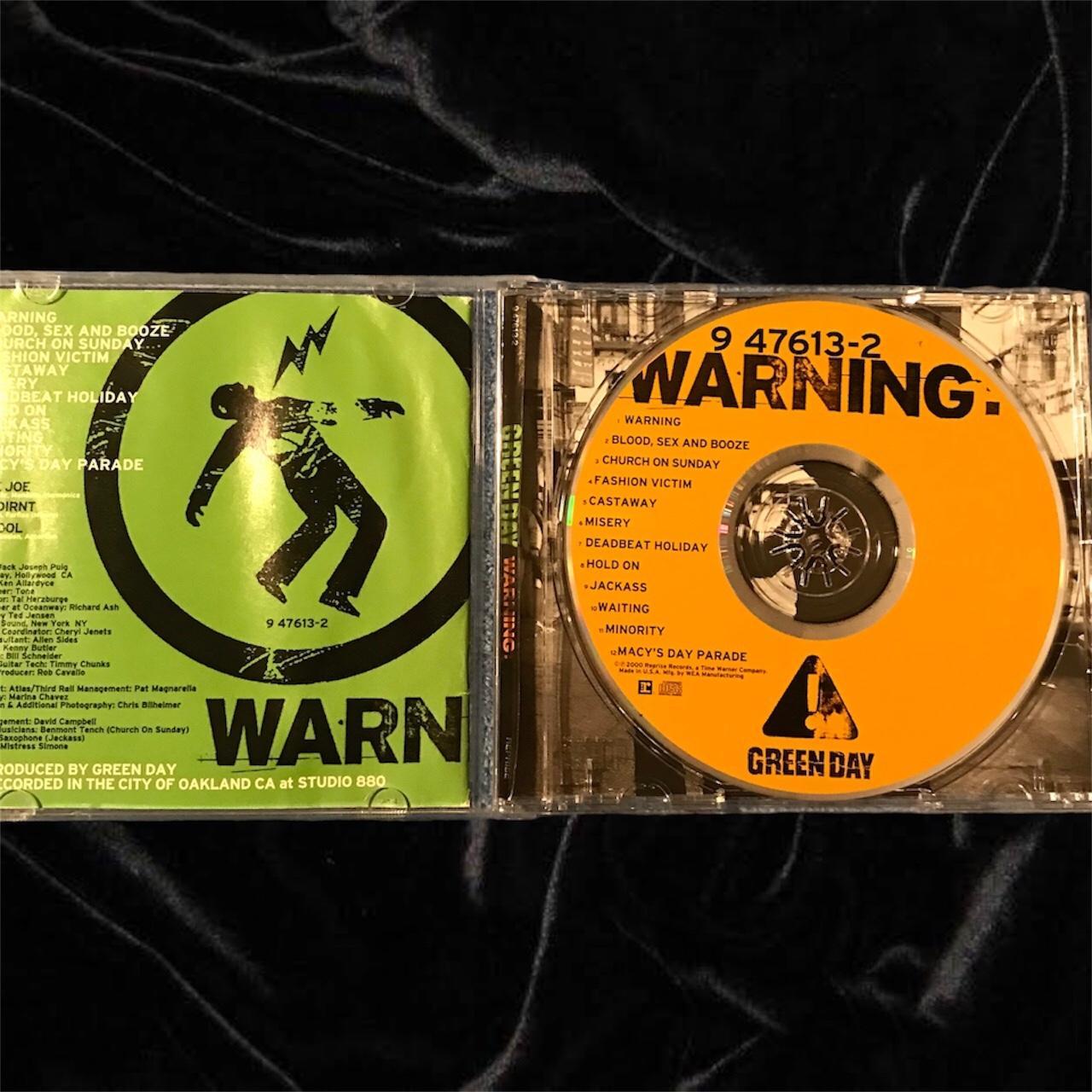 Green Day: Warning CD Used. Plays good! Minimal... - Depop