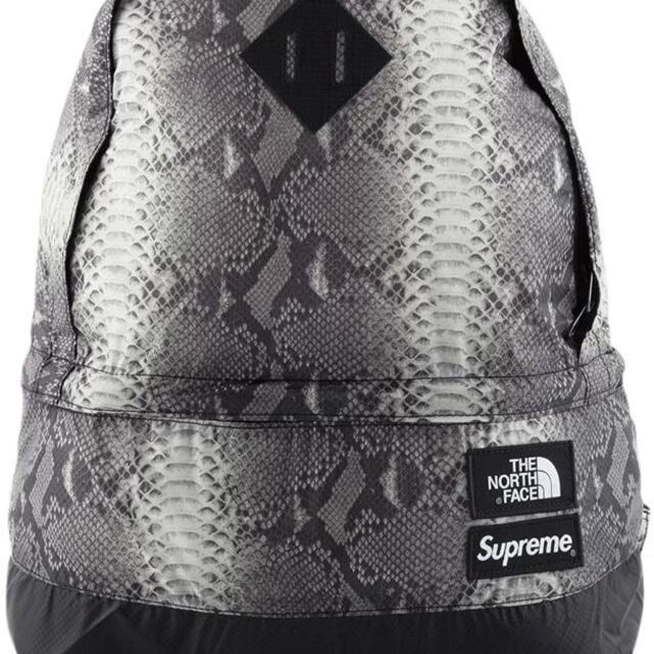 North face supreme backpack snakeskin sale