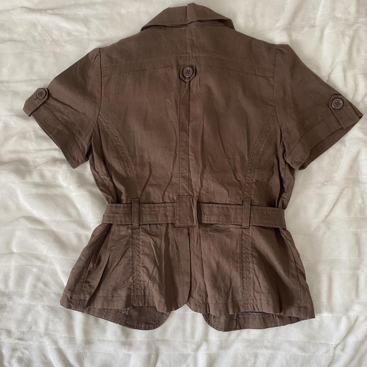 Forever 21 Women's Brown Blouse | Depop