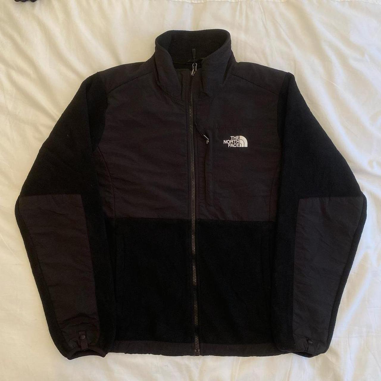 The North Face Women's Black and White Jacket | Depop