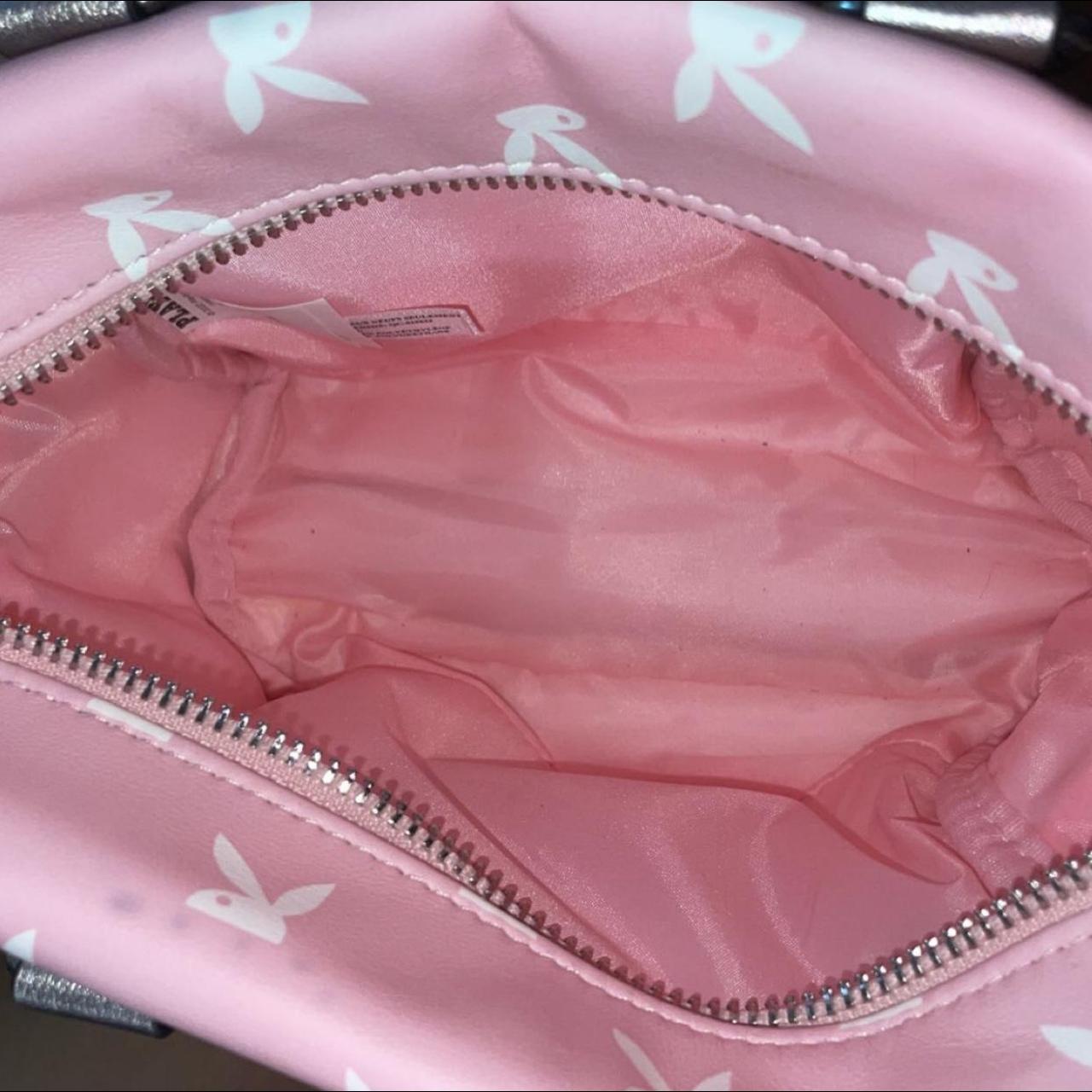 mini pink playboy bunny purse comes with key chain... - Depop