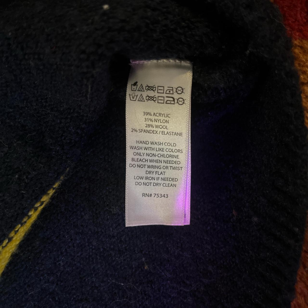 C&C California Women's Sweater - Multi/Navy - XS … - image 3