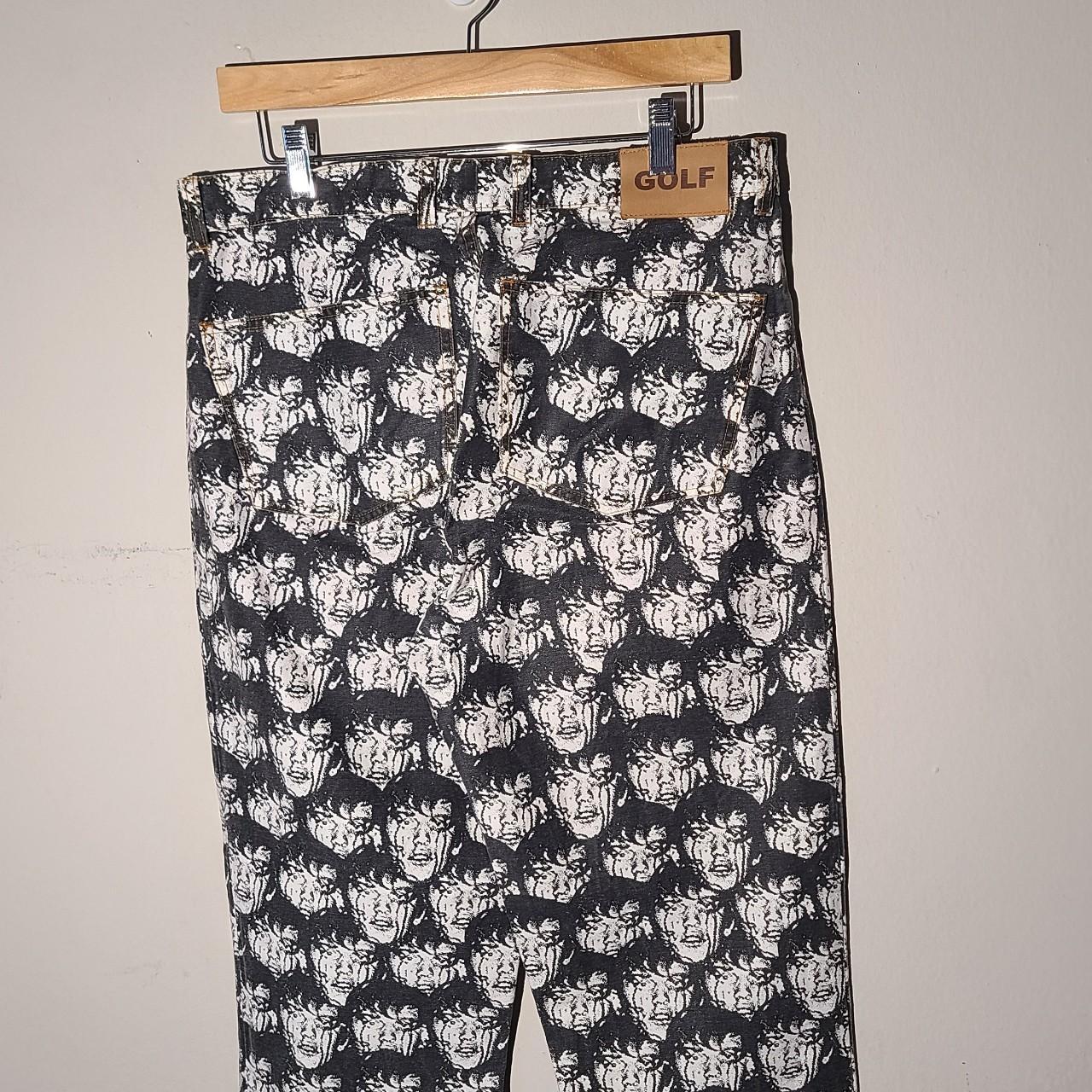 OG Golf Wang Punk Face Pants Features Punk Face | Depop