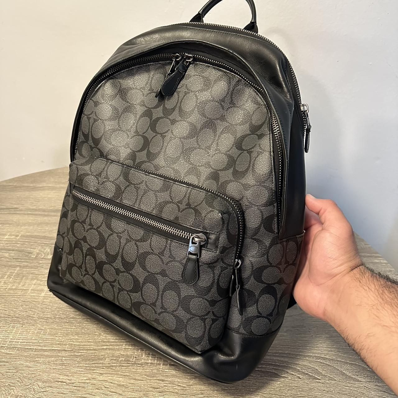 Coach Men's Black and Grey Accessory Depop