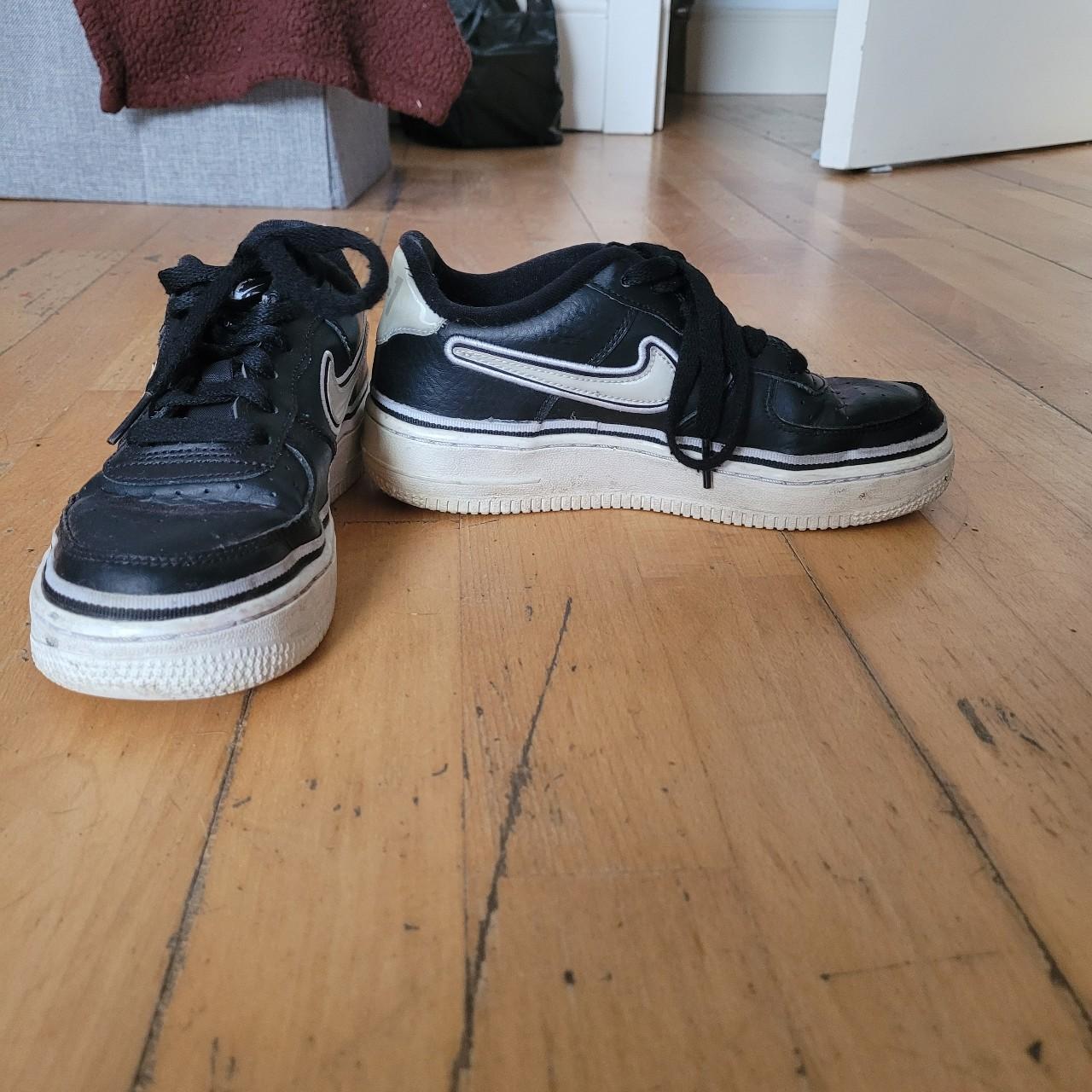 mens nike air force black tick