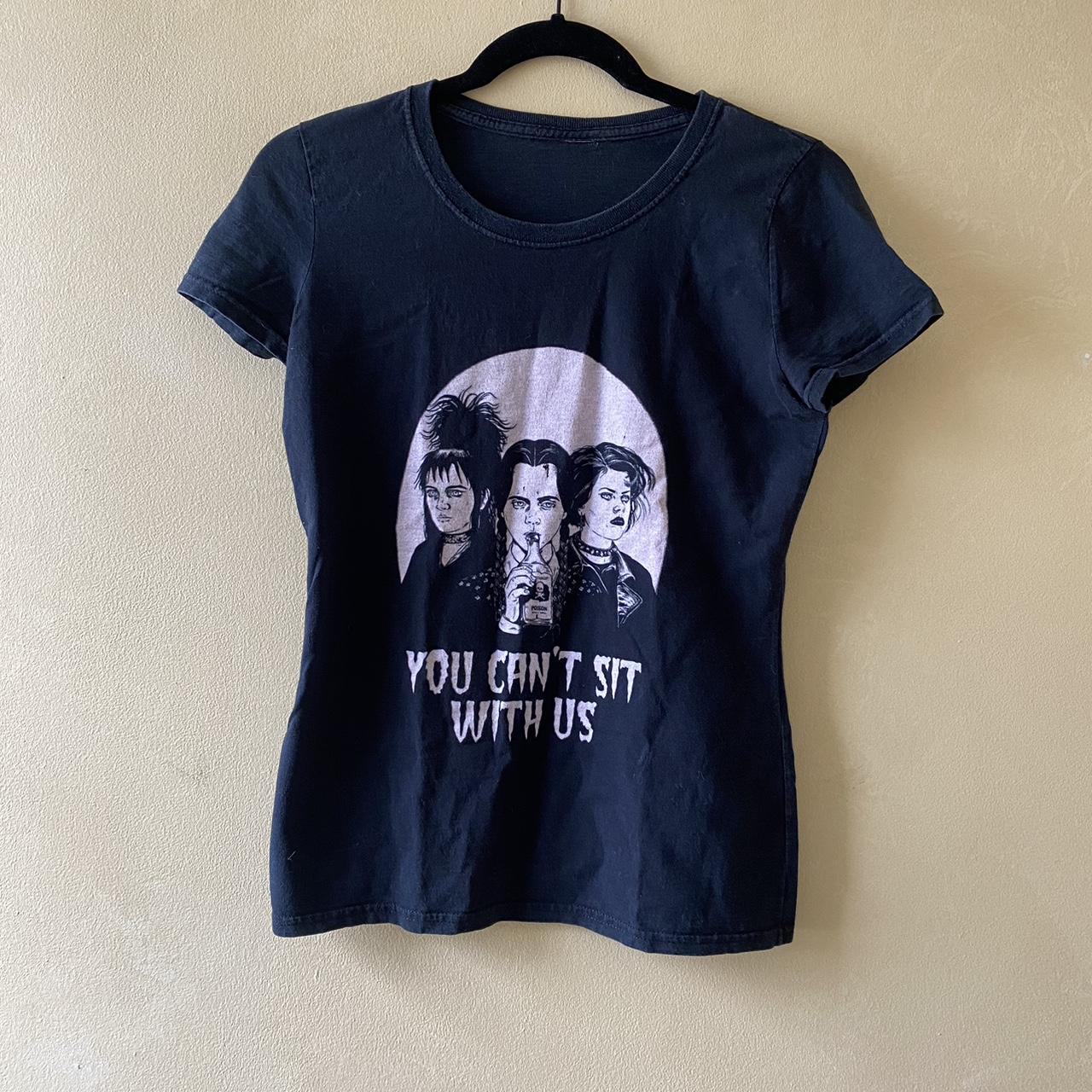 ‘You Can’t Sit With Us’ goth girl tee. Lydia of... - Depop