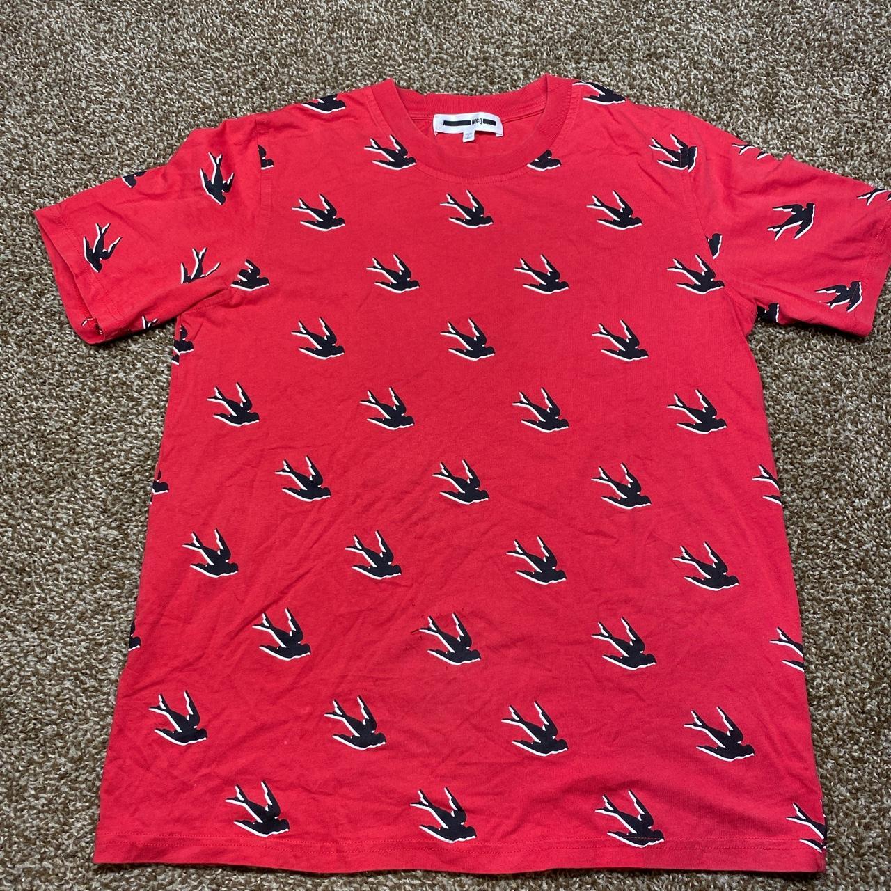 Used authentic Alexander McQueen MCQ Red Depop