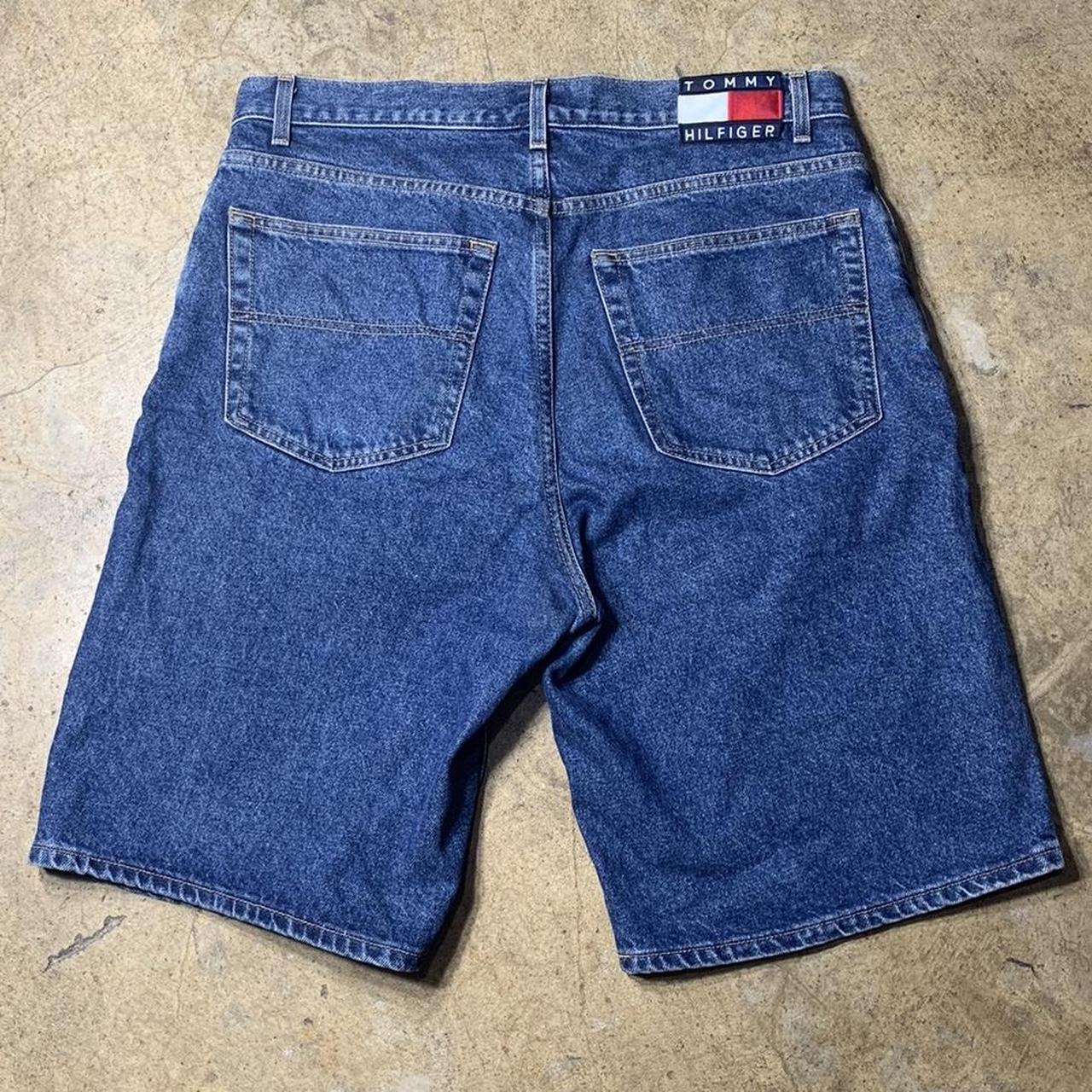Tommy Hilfiger Men's Blue Shorts | Depop