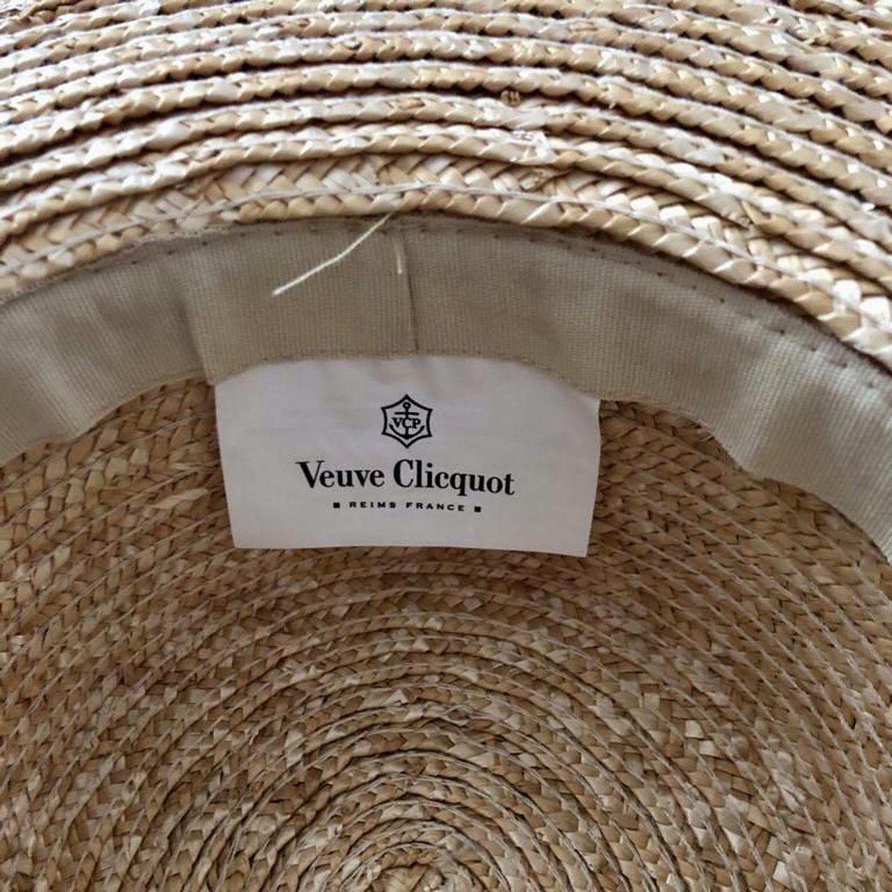 Veuve Clicquot VCP Straw Hat, I bought it without... - Depop