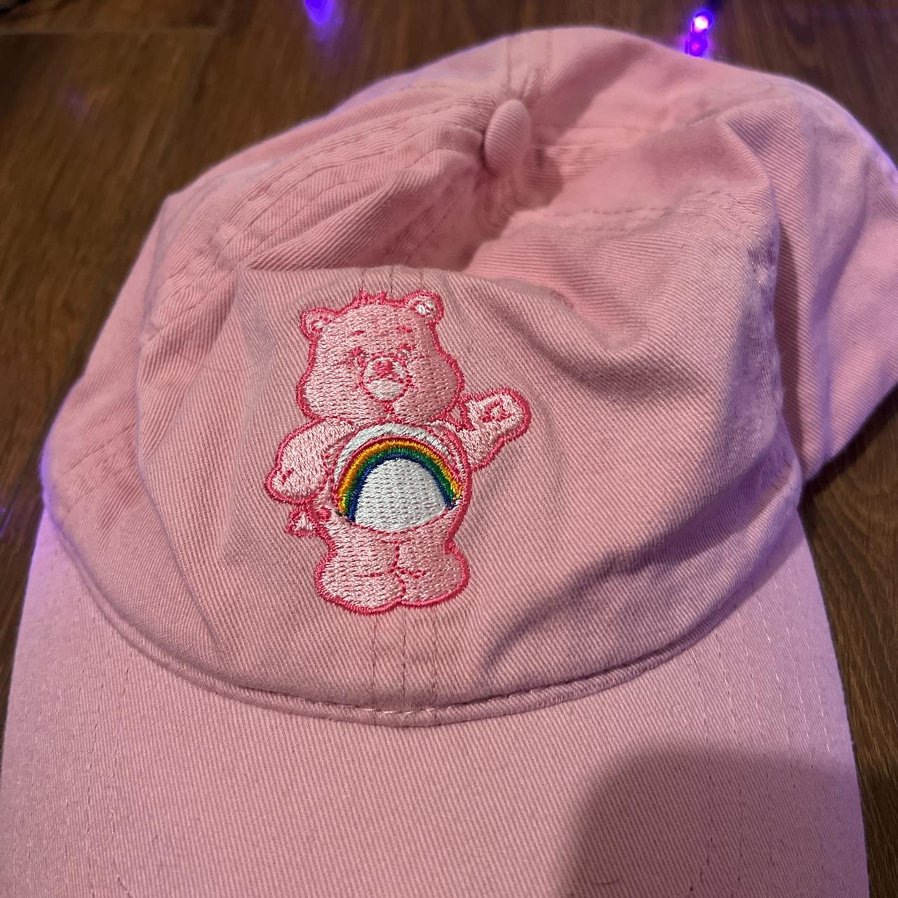 CAREBEAR HAT 💖 from spencer’s carebear pink hat... Depop