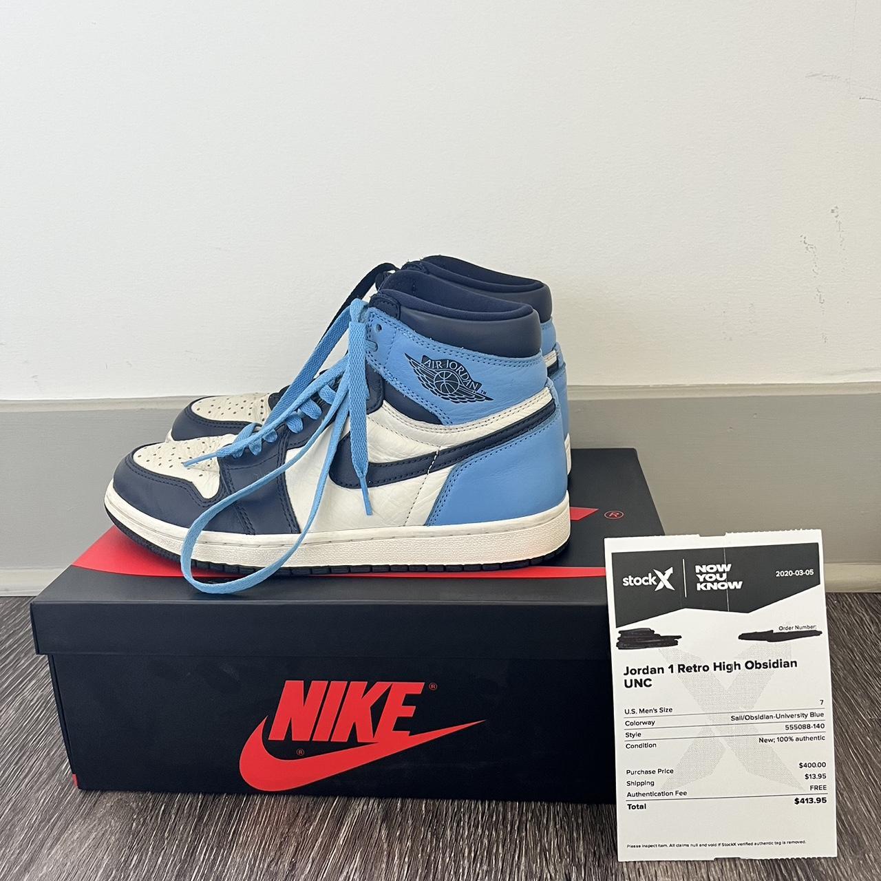 jordan 1 retro high obsidian 38