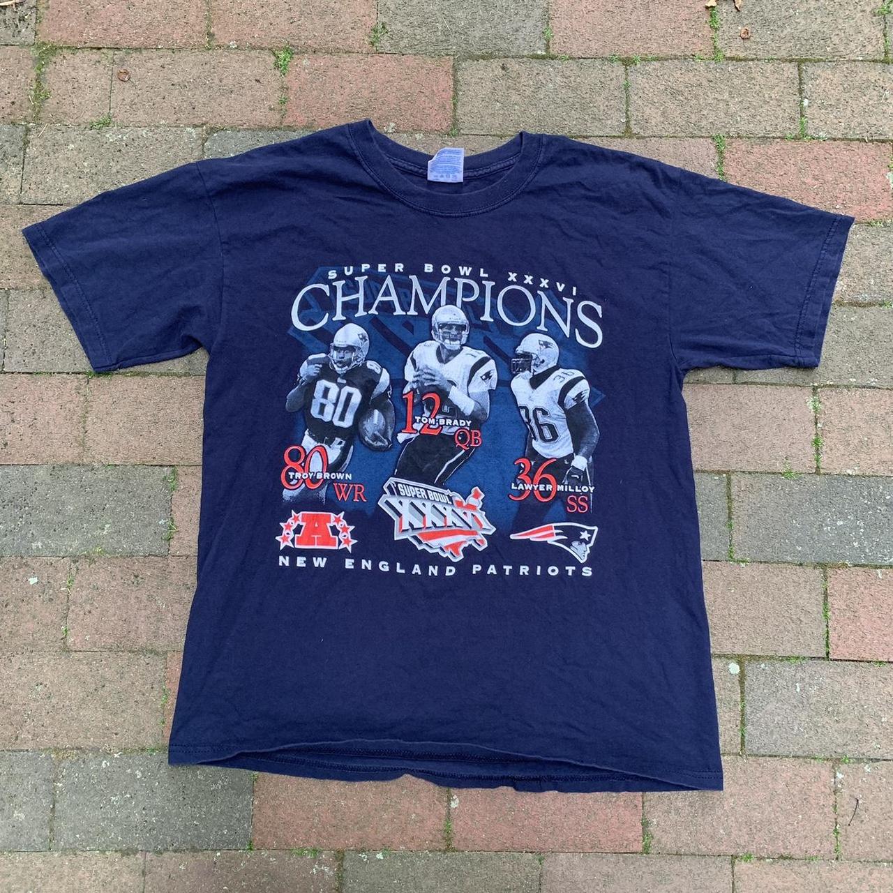 patriots super bowl champions shirt