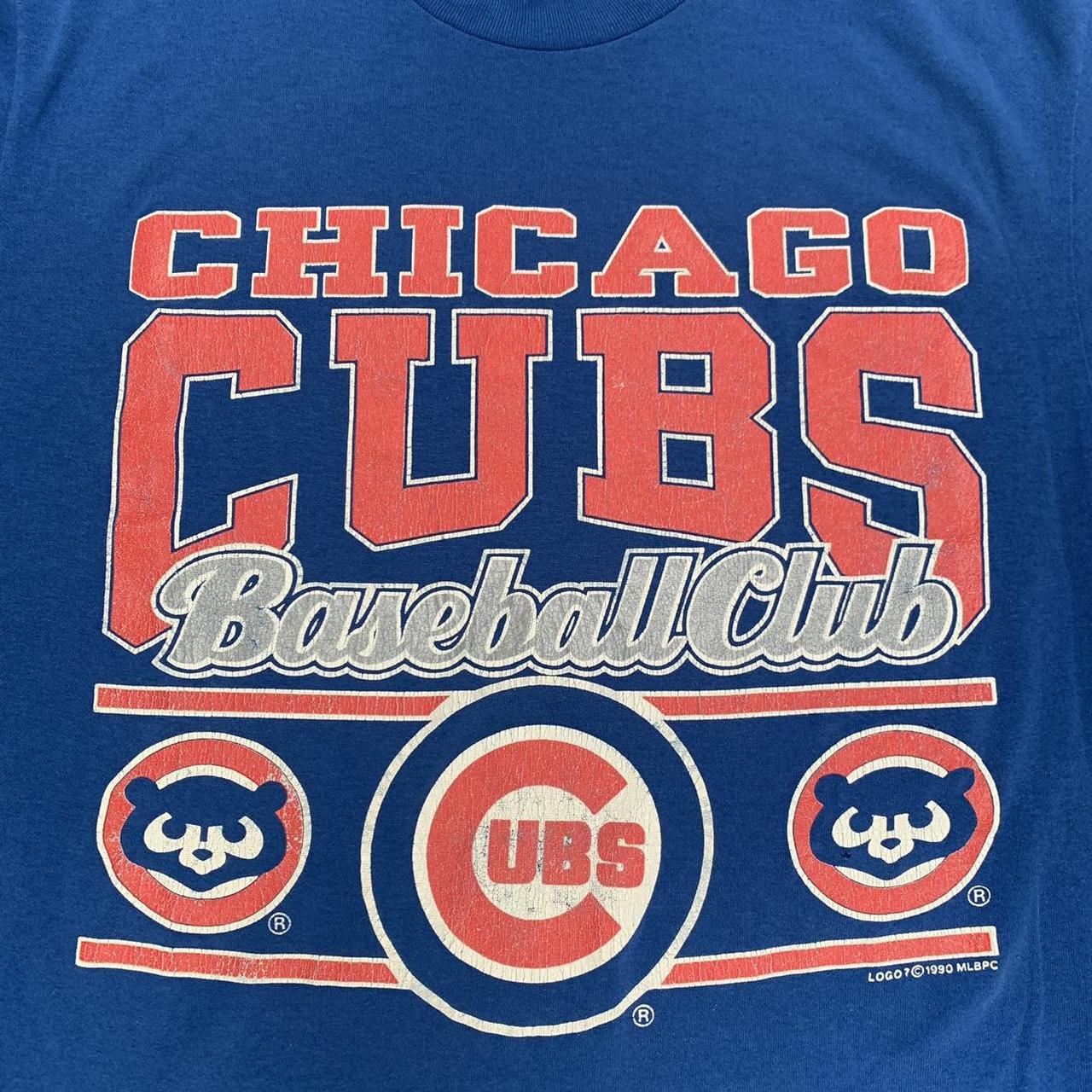 Chicago Cubs Cub circle logo T shirt