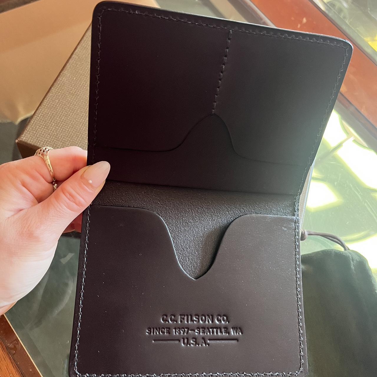 Filson passport and wallet cardholder Limited... Depop