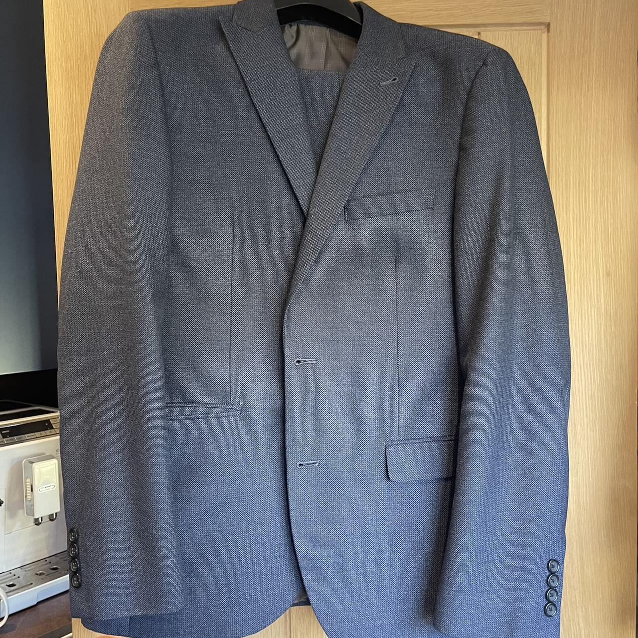 Full next suit with jacket and trousers Immaculate... - Depop