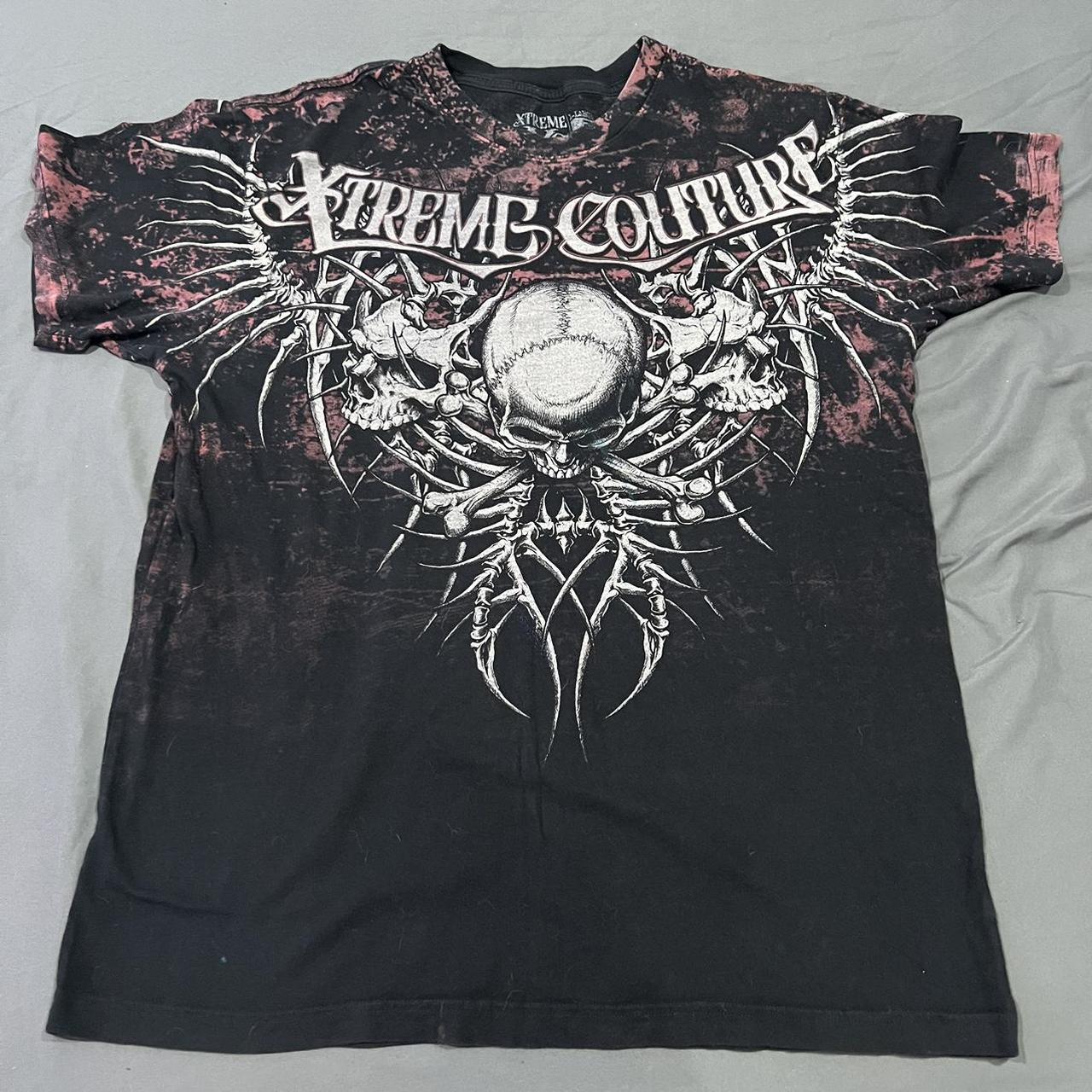 Crazy rare Xtreme Couture tee Tag says XL but fits... - Depop