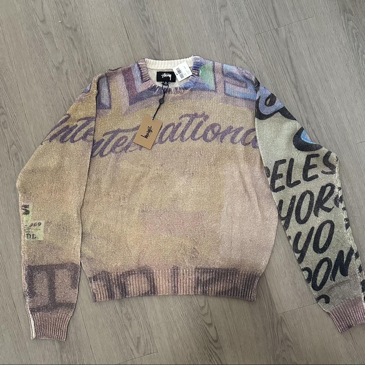 Perfect Fall Piece! Stussy Alfonso Sweater Size... - Depop