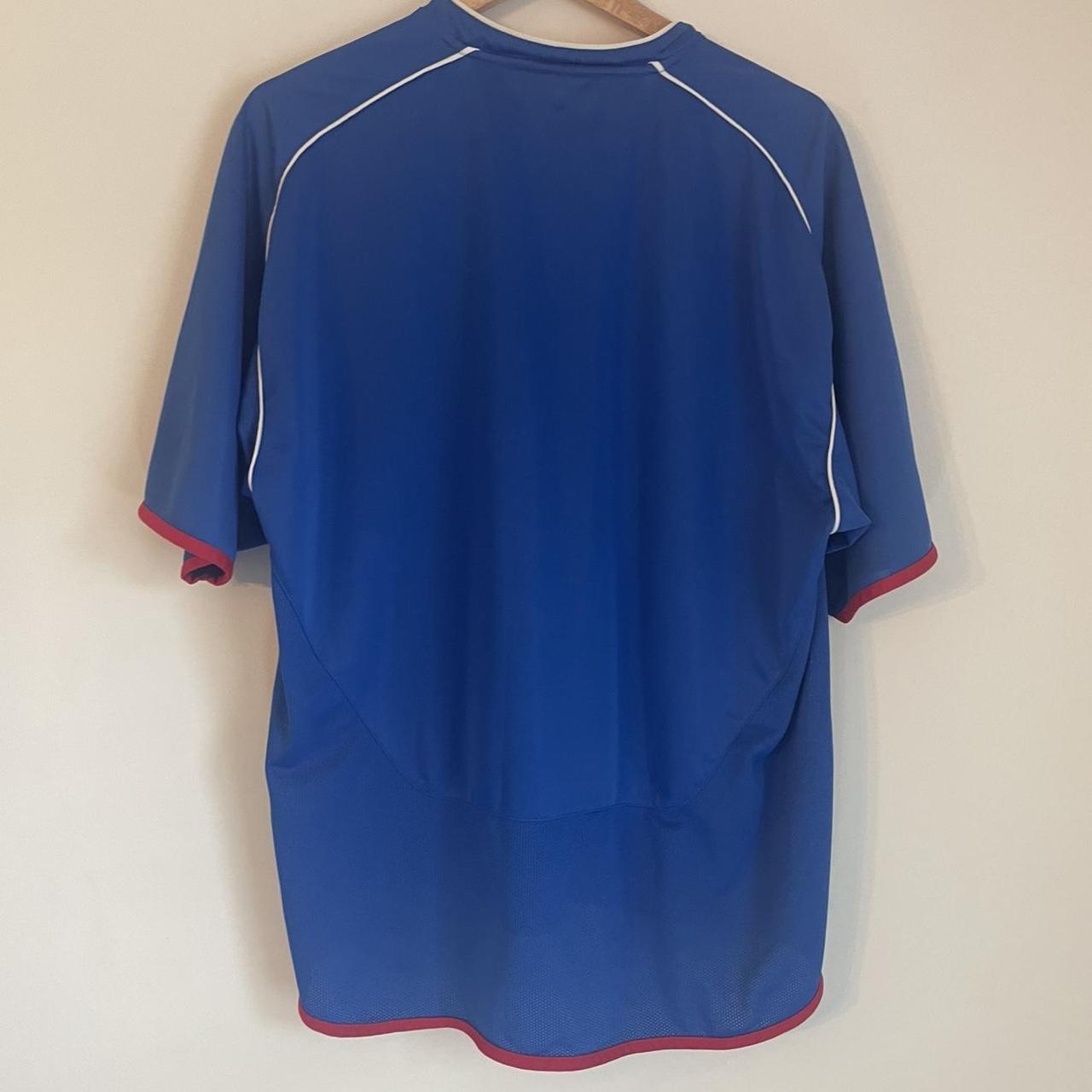 Rangers FC 2005/06 Home Kit - Vintage - Blue & Red... - Depop