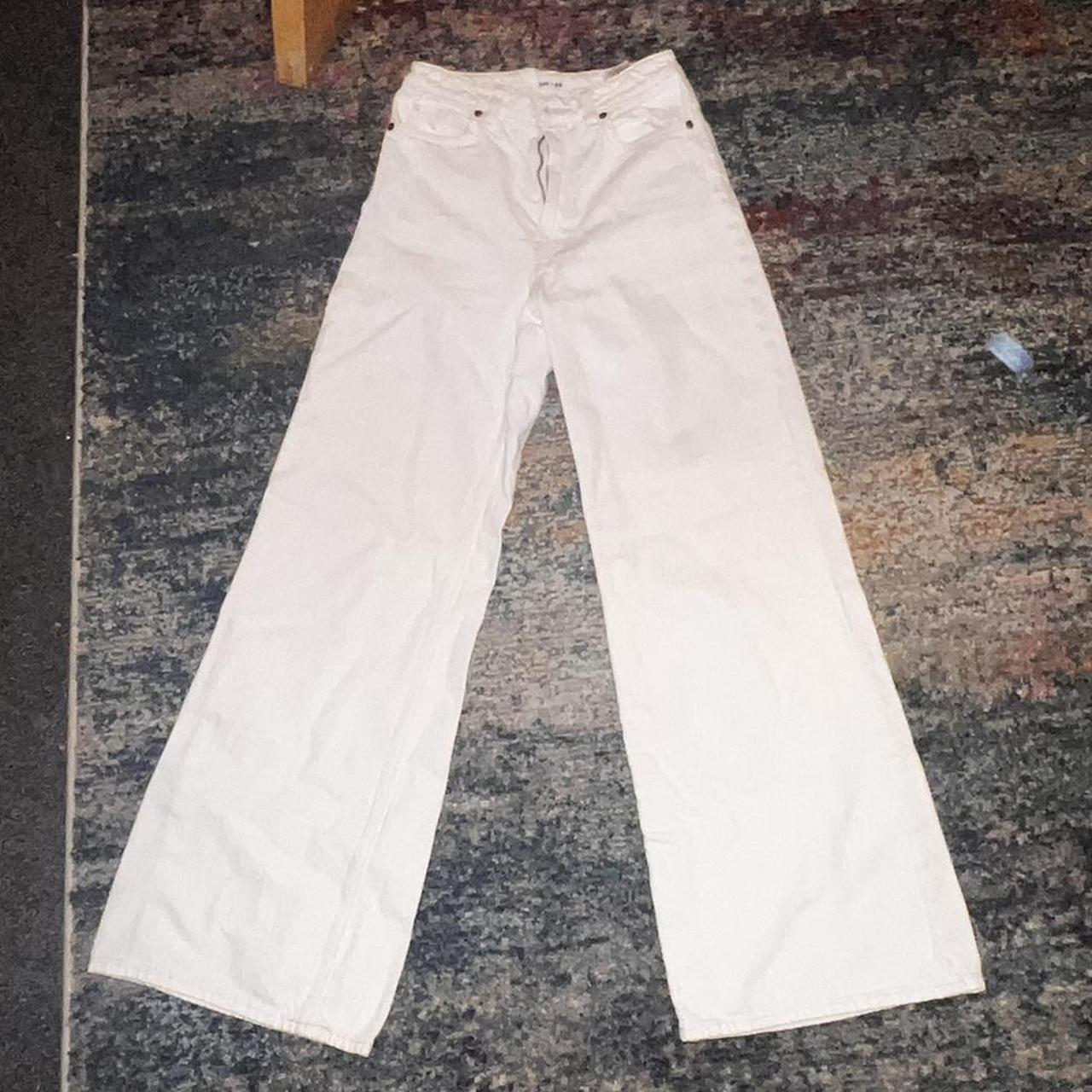 womens white lee jeans