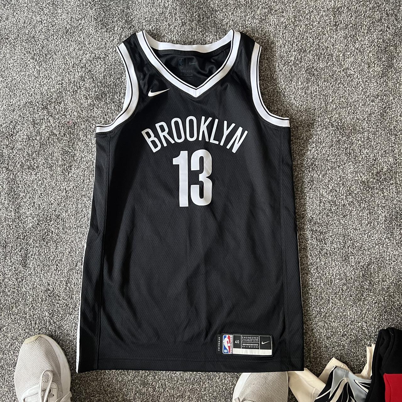 Brooklyn nets 2021 jersey Nike James harden Good... Depop