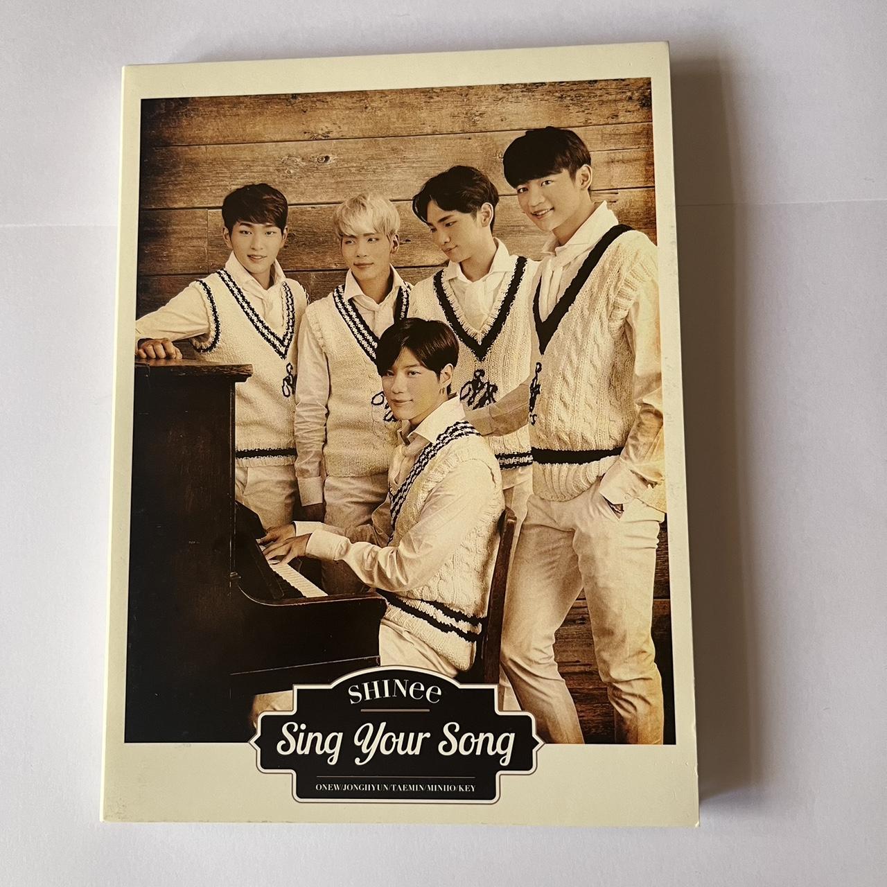 Shinee Sing Your cheapest Song CD/DVD 2 Set