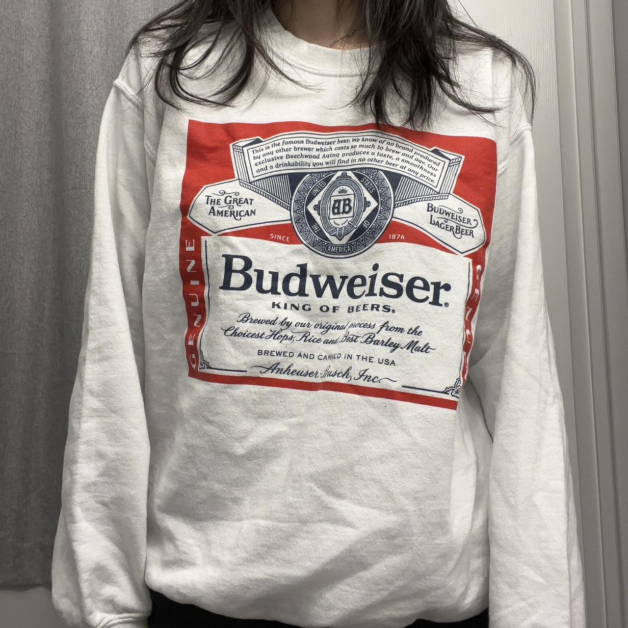 Men's Budweiser Sweatshirts, New & Used
