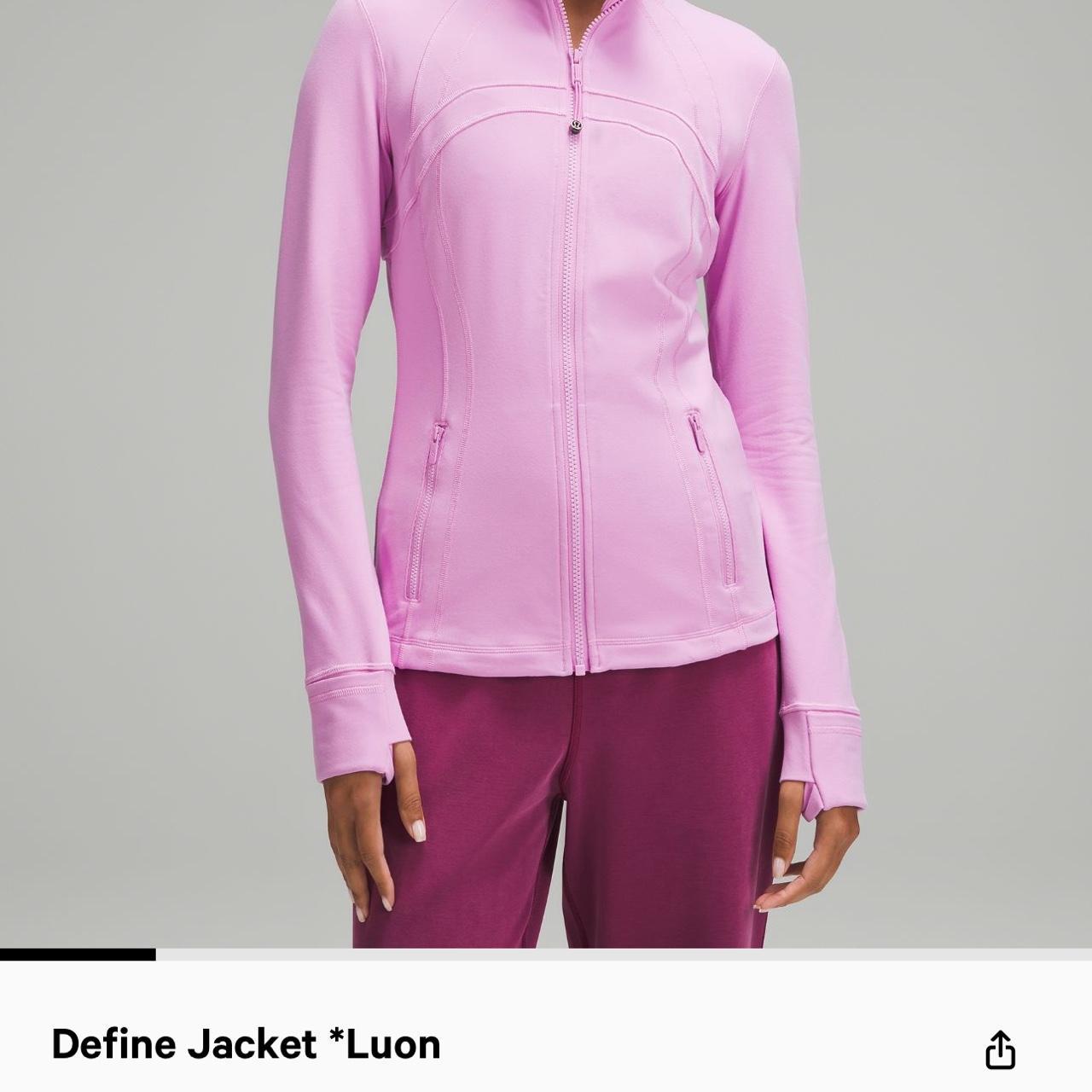 LULULEMON Define Jacket • full length • dahlia - Depop