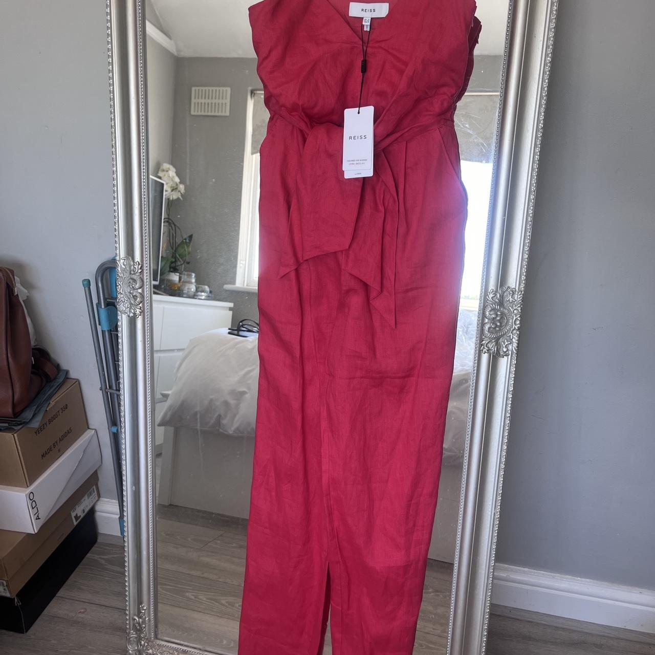 Reiss pink jumpsuit on sale