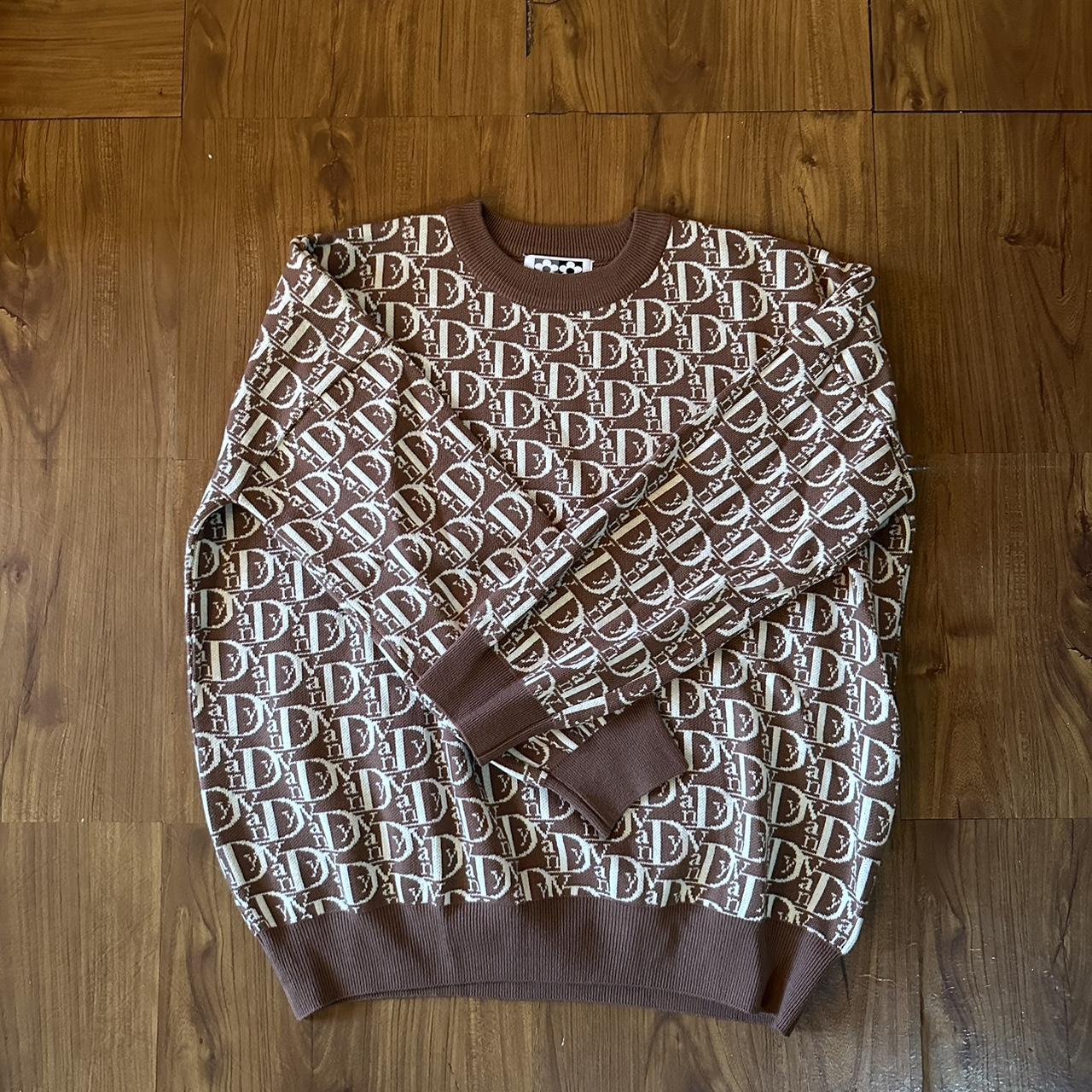 VANDY The Pink monogram Knitwear Depop