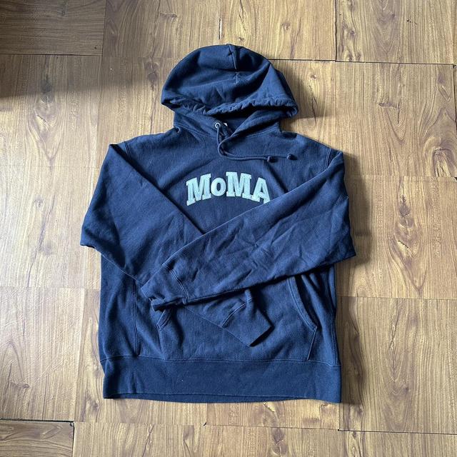 MoMa Champion Reverse Weave Hoodie. Minor stains on... - Depop