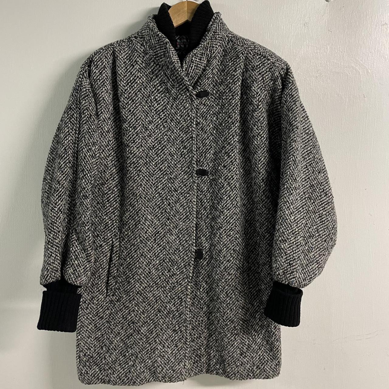 90s wool overcoat. * measurements * • Pit to... - Depop