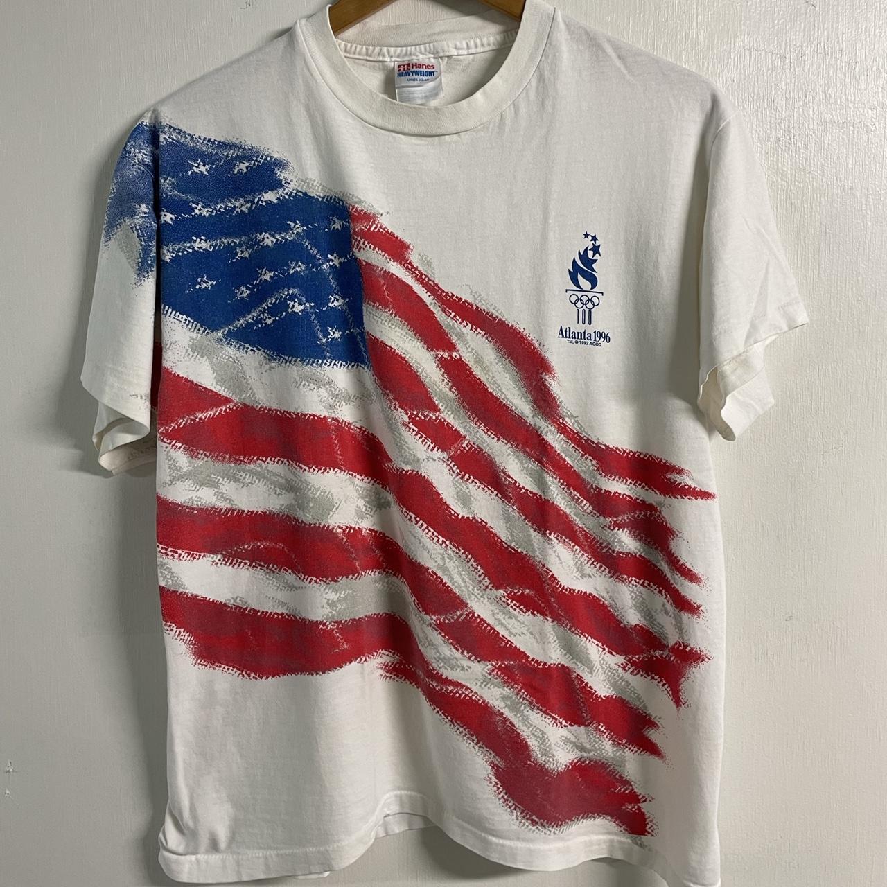 Vintage 1996 Atlanta Olympics tee. * measurements... - Depop