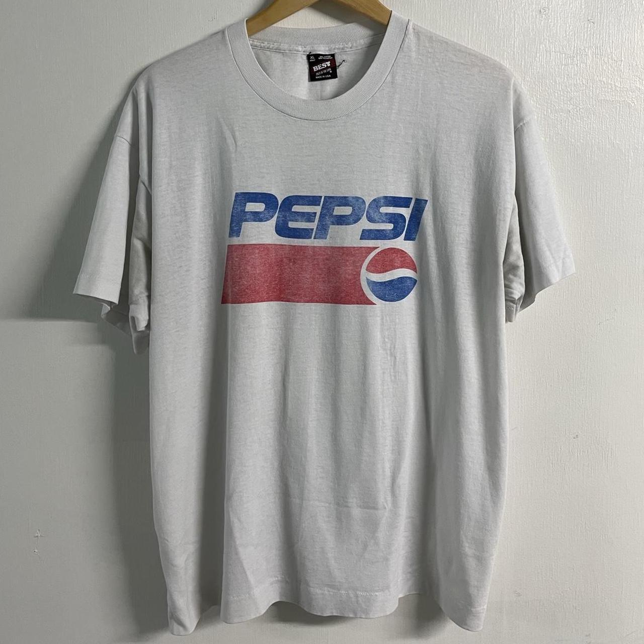 1980s Pepsi cola tee. * measurements * • pit to... - Depop