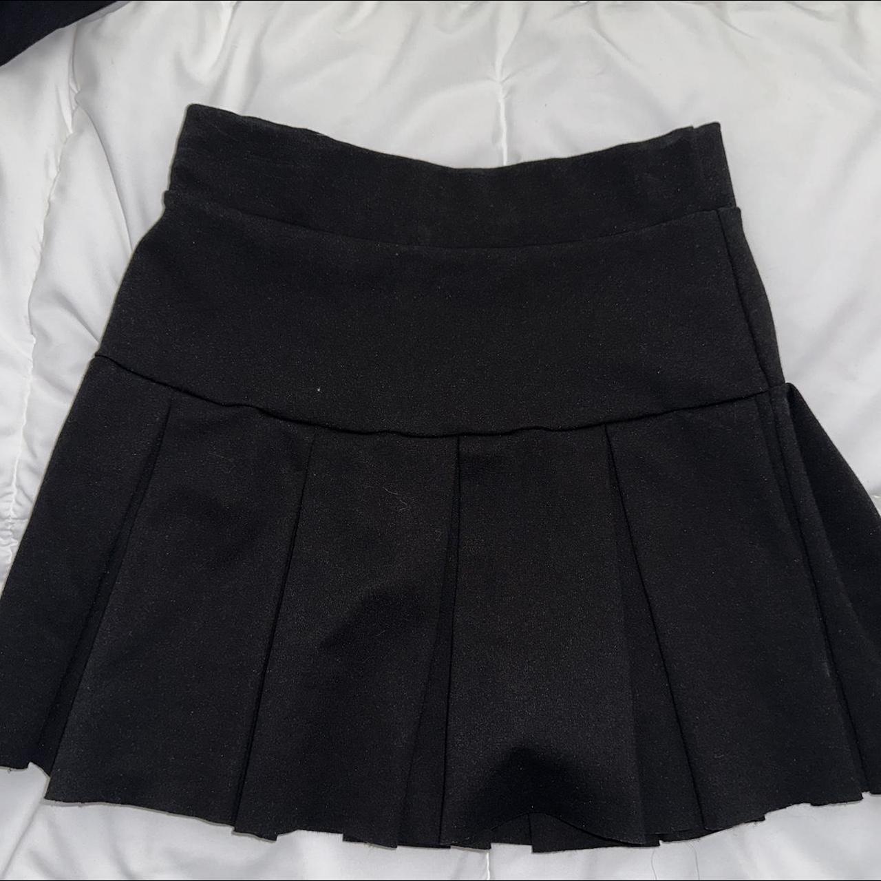 Dolls Kill Women's Black Skirt | Depop