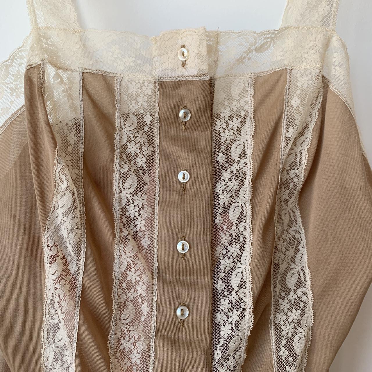 Henson Women's Brown and Cream Vest (4)
