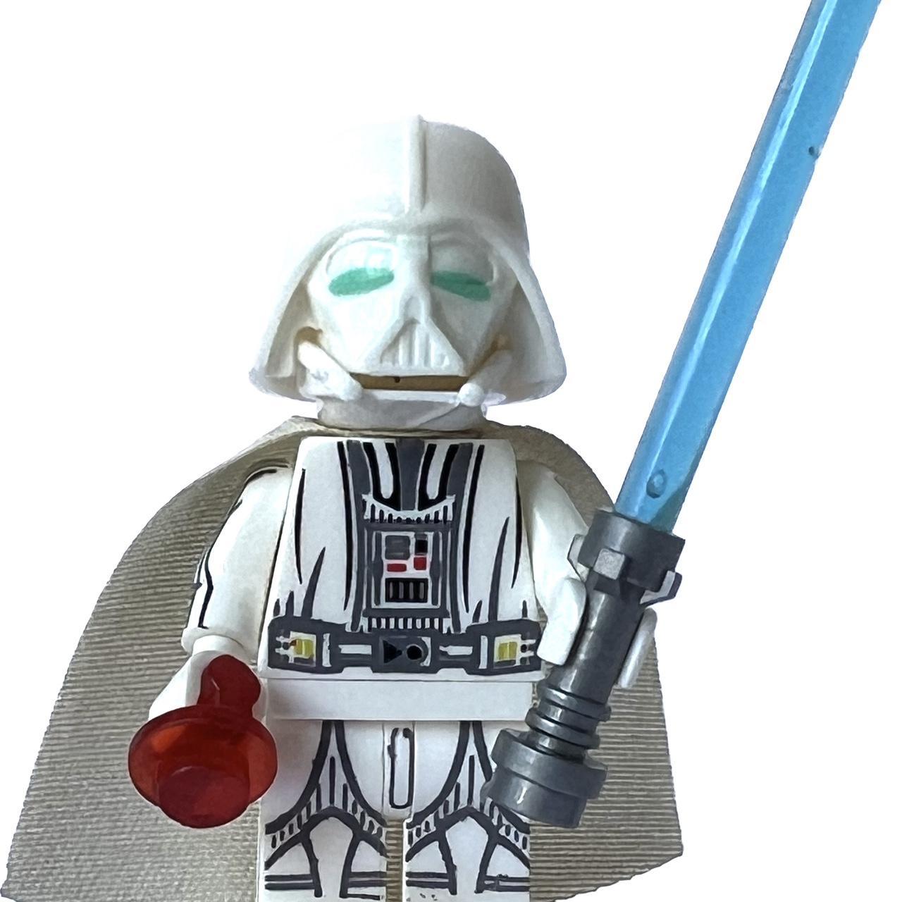Star Wars white Darth Vader Custom minifigure uk... - Depop