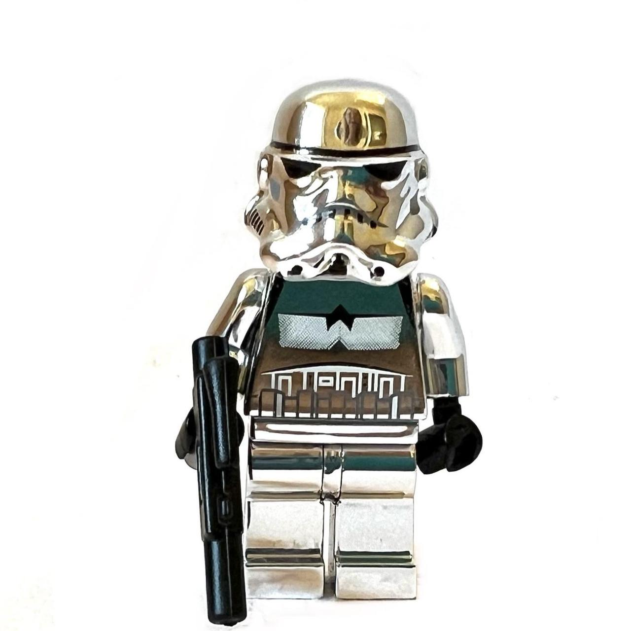 Silver Stormtrooper Lego Lego Chrome Silver Stormtrooper Custom