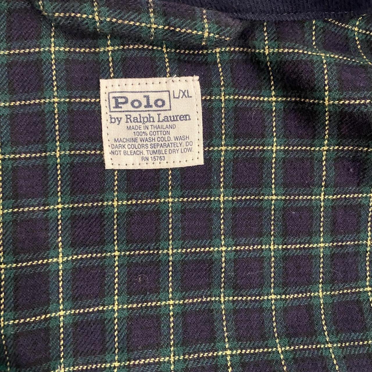 Polo Ralph Lauren Flannel 100% Cotton Plaid Pajama... - Depop