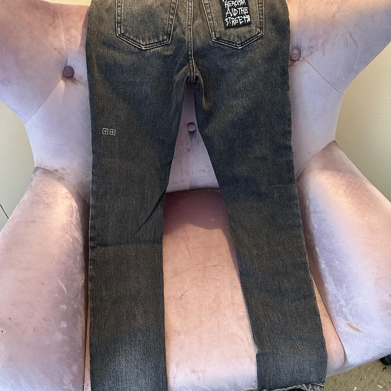 Ksubi Women's Grey and Black Jeans Depop