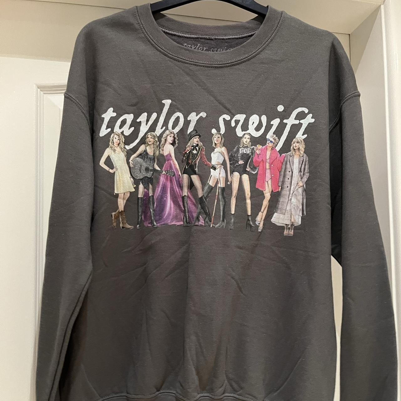 Medium Taylor Swift hotsell Eras Crewneck Grey folklore