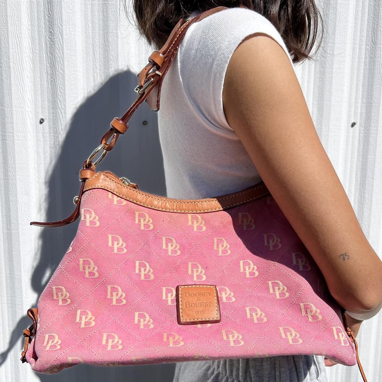 Dooney & Bourke Women's Pink Bag Depop