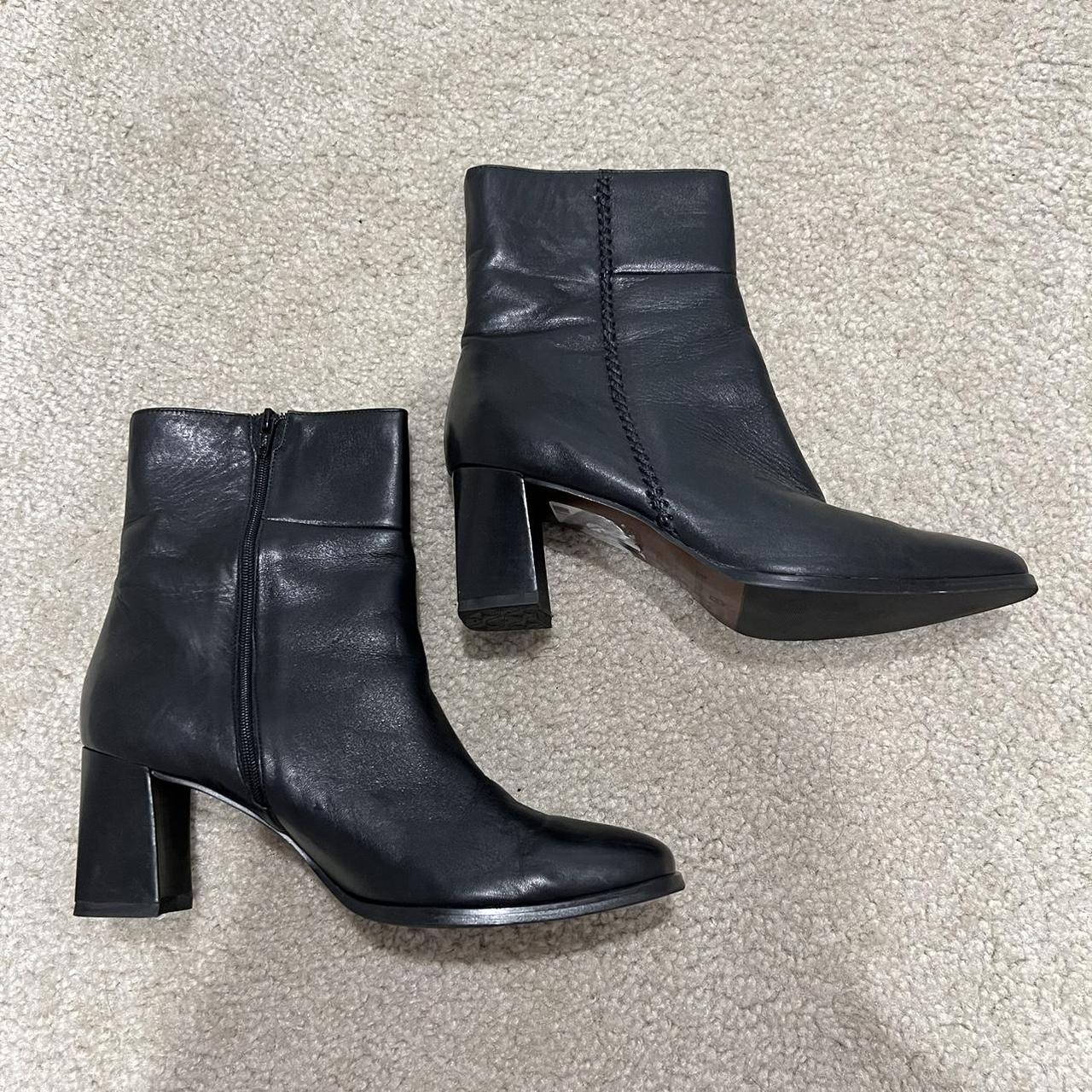 Aigner Women's Black Boots | Depop