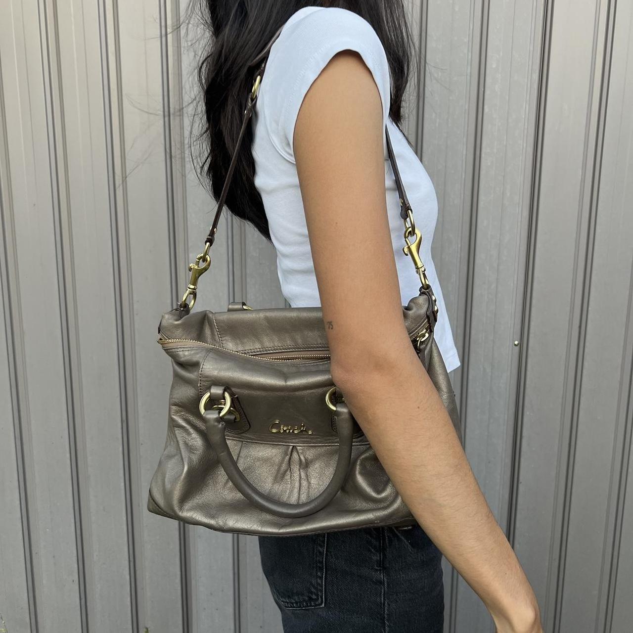 Coach 2012 Ashley Leather Satchel Shoulder Bag Depop