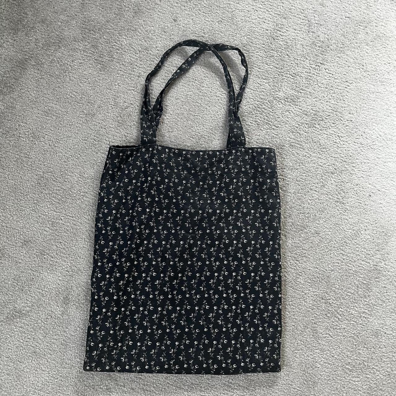 Jack wills navy blue floral pink book bag Depop